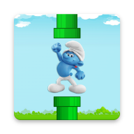 飞翔的蓝精灵猫(Flappy Smurf Cat)